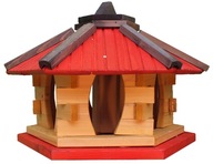 Krmítka pre vtáčiky na drevo s podávačom KW51cz feeder