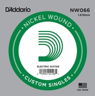 DAddario NW066 Nikel Wound jednoduchá struna