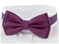 ŽAKÁROVÝ MOTÝĽ + KRABIČKA Pánsky motýlik ku košeli, bordová MICROFIBER mz48 ŽAKÁROVÝ MOTÝĽ + KRABIČKA Pánsky motýlik ku košeli, bordová MICROFIBER mz48