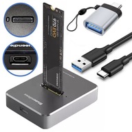 M.2 NVMe NGFF SSD SATA USB adaptér dokovacia stanica M.2 NVMe NGFF SSD SATA USB adaptér dokovacia stanica