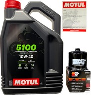 MOTUL 5100 4T olej 10W40 Ester MA2 4L + OLEJOVÝ FILTER MOTUL 5100 4T olej 10W40 Ester MA2 4L + OLEJOVÝ FILTER