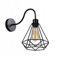 Nástenné svietidlo Loft Wire Edison vyrobené z LED drôtu Nástenné svietidlo Loft Wire Edison vyrobené z LED drôtu