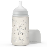 SUAVINEX JOY FĽAŠA 270ML ŠEDÁ KORUNKA 3M+ SUAVINEX JOY FĽAŠA 270ML ŠEDÁ KORUNKA 3M+