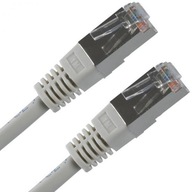 LAN FTP patch kábel, Cat.5e, RJ45 M - RJ45 M, 5 m, chránený, sivý, LAN FTP patch kábel, Cat.5e, RJ45 M - RJ45 M, 5 m, chránený, sivý,