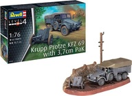Model Krupp Protze KFZ 69 s 3,7 cm Pak Revell