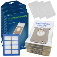 12x ELEKTROLUX PHILIPS AEG PowerForce TAŠKY DO VYSÁVAČA + HEPA FILTER 12x ELEKTROLUX PHILIPS AEG PowerForce TAŠKY DO VYSÁVAČA + HEPA FILTER