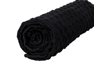 Minky fleece materiál na deky Premium Black Minky fleece materiál na deky Premium Black