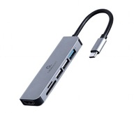 USB-C 6-v-1 multiportový adaptér, HDMI, USB 3.1, USB