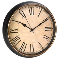 CLASSIC okrúhle retro vintage nástenné hodiny
