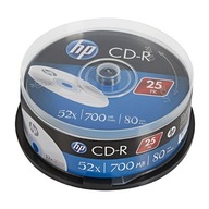 HP CD-R, CRE00015-3, 69311, 25-balenie, 700 MB, 52x, 8