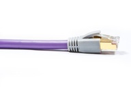 Melodika MDLAN100 Sieťový kábel (krútený pár) Ethernet F/UTP RJ45 Kat. 6e 10m