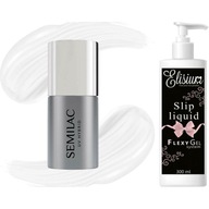 SEMILAC TOP + Slip Liquid for Flexygel - Fixačný a modelovací lak na nechty SEMILAC TOP + Slip Liquid for Flexygel - Fixačný a modelovací lak na nechty