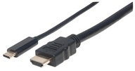 ADAPTÉROVÝ KÁBEL USB-C DP ALT REŽIM DO HDMI M/M 1M ADAPTÉROVÝ KÁBEL USB-C DP ALT REŽIM DO HDMI M/M 1M