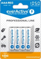EVERACTIVE R03/AAA 1050MAH - BAL. 4 BATÉRIE EVERACTIVE R03/AAA 1050MAH - BAL. 4 BATÉRIE