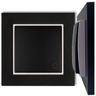 ZVONOVÝ SPÍNAČ S RÁMKOM KARLIK MINI 12/41 ZVONOVÝ SPÍNAČ S RÁMKOM KARLIK MINI 12/41