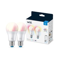WiZ LED žiarovka E27 8W farebná inteligentná 2 ks
