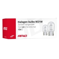 Halogénové žiarovky T20 W21W W3x16d 12V 10ks Halogénové žiarovky T20 W21W W3x16d 12V 10ks