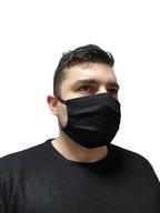 2x Čierna ochranná maska ​​BAWE.100% BALENIE 1KS