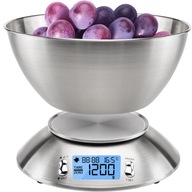 PRESNÁ KUCHYŇSKÁ VÁHA 1G – 5KG ELEKTRONICKÝ ČASOVAČ TEPLOMER S INOX MISKOU PRESNÁ KUCHYŇSKÁ VÁHA 1G – 5KG ELEKTRONICKÝ ČASOVAČ TEPLOMER S INOX MISKOU