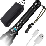 Taktické vojenské LED svetlomet XHP70 nabíjateľný Taktické vojenské LED svetlomet XHP70 nabíjateľný