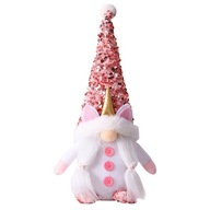 Roztomilé bábiky Gnome na Valentína s dlhým klobúkom