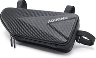 SANITÁRNA TAŠKA NA BICYKLE TAŠKA NA RÁM VODEODOLNÝ TROJUHOLNÍKOVÝ VELCRO ADIKING SANITÁRNA TAŠKA NA BICYKLE TAŠKA NA RÁM VODEODOLNÝ TROJUHOLNÍKOVÝ VELCRO ADIKING