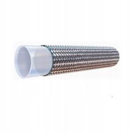 Teflónová hadica s oceľovým opletom, hladká, 10 mm Teflónová hadica s oceľovým opletom, hladká, 10 mm