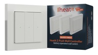 Heatit Z-Push Wall Controller biely lesklý Z-wave Heatit Z-Push Wall Controller biely lesklý Z-wave