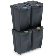 SADA KOŠÍKOV NA TRIEDANIE ODPADOV 4X35L SORTIBOX SADA KOŠÍKOV NA TRIEDANIE ODPADOV 4X35L SORTIBOX