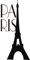 Nápis na nálepke na stenu - Paris Paris Eiffel 144 Nápis na nálepke na stenu - Paris Paris Eiffel 144