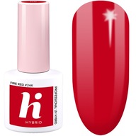 244 HI HYBRID FIRE RED HYBRID POLISH 5ML 244 HI HYBRID FIRE RED HYBRID POLISH 5ML