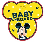 Nápis pre bábätko do auta s prísavkami Mickey Mouse Nápis pre bábätko do auta s prísavkami Mickey Mouse