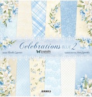 Súprava papiera Celebration Blue 2 Scrap and Me Súprava papiera Celebration Blue 2 Scrap and Me