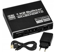 SPLITTER HDMI 2.0 1x2 4K UHD HDCP 2.2 Splitter SPLITTER HDMI 2.0 1x2 4K UHD HDCP 2.2 Splitter