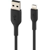 Belkin Boost PVC USB-A / Lightning kábel, 12W, 1m Belkin Boost PVC USB-A / Lightning kábel, 12W, 1m