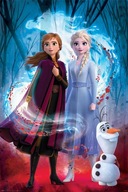 Plagát Frozen 2 Elsa Anna Olaf 61x91,5 cm Plagát Frozen 2 Elsa Anna Olaf 61x91,5 cm