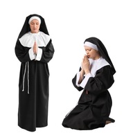 KOSTÝM MNÍŠKY ŠATY MNÍŠKY R. univerzálny Svätá Tereza KOSTÝM MNÍŠKY ŠATY MNÍŠKY R. univerzálny Svätá Tereza