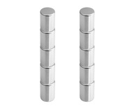 SILNÝ VALEC NEODYMIOVÝ MAGNET 12x10 N38 SET. 10 ks. SILNÝ VALEC NEODYMIOVÝ MAGNET 12x10 N38 SET. 10 ks.