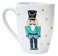 VIANOČNÝ HRNÍČEK HRNČEK BIELY LUSKUS 350 ml VIANOČNÝ HRNÍČEK HRNČEK BIELY LUSKUS 350 ml