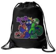 Školská taška Rainbow Friends Cool vzory pre deti ČIERNA + ZADARMO NÁZOV Školská taška Rainbow Friends Cool vzory pre deti ČIERNA + ZADARMO NÁZOV