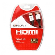 Kábel HDMI kábel 1,5 m 2,1 4K 8K certifikovaný 120 Hz Kábel HDMI kábel 1,5 m 2,1 4K 8K certifikovaný 120 Hz