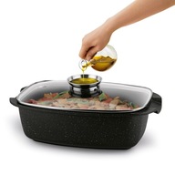 GOOO maker indukčný Pekáč s nepriľnavou pokrievkou 5,6 l Fegato Konighhoffer GOOO maker indukčný Pekáč s nepriľnavou pokrievkou 5,6 l Fegato Konighhoffer