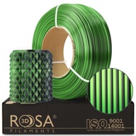 Filamentová náplň PLA Magic Silk Rosa3D Mistic Green Green 1kg