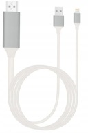 Adaptér USB kábel Lightning HDMI iPhone iPad FHD 2