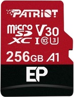 PATRIOT EP 256GB micro SD XC CL10 UHS U3 A1 V30