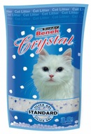 Podstielka pre mačky Super Benek Crystal Silicone Standard 3,8L