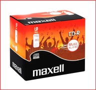 10 Maxell Music XL-II diskov pre CD-R AUDIO JC hudbu 10 Maxell Music XL-II diskov pre CD-R AUDIO JC hudbu