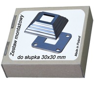 Montážna sada na stĺpik 30x30, Značka Maskownica Montážna sada na stĺpik 30x30, Značka Maskownica