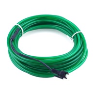 El Wire zelený elektroluminiscenčný kábel 5m