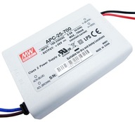 Mean Well APC-25-700 konštantný prúd LED napájanie 11-36V 700mA 25,2W Mean Well APC-25-700 konštantný prúd LED napájanie 11-36V 700mA 25,2W